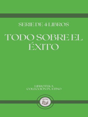 cover image of TODO SOBRE EL ÉXITO